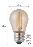 LAMPADA LED FILAM. BLBW-2G G45 BQ